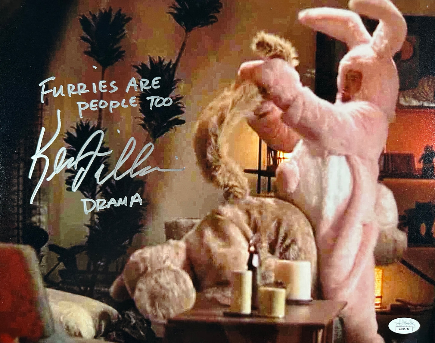 Kevin Dillon Signed 11x14 Entourage "Furries are people too" Drama JSA Authenticated