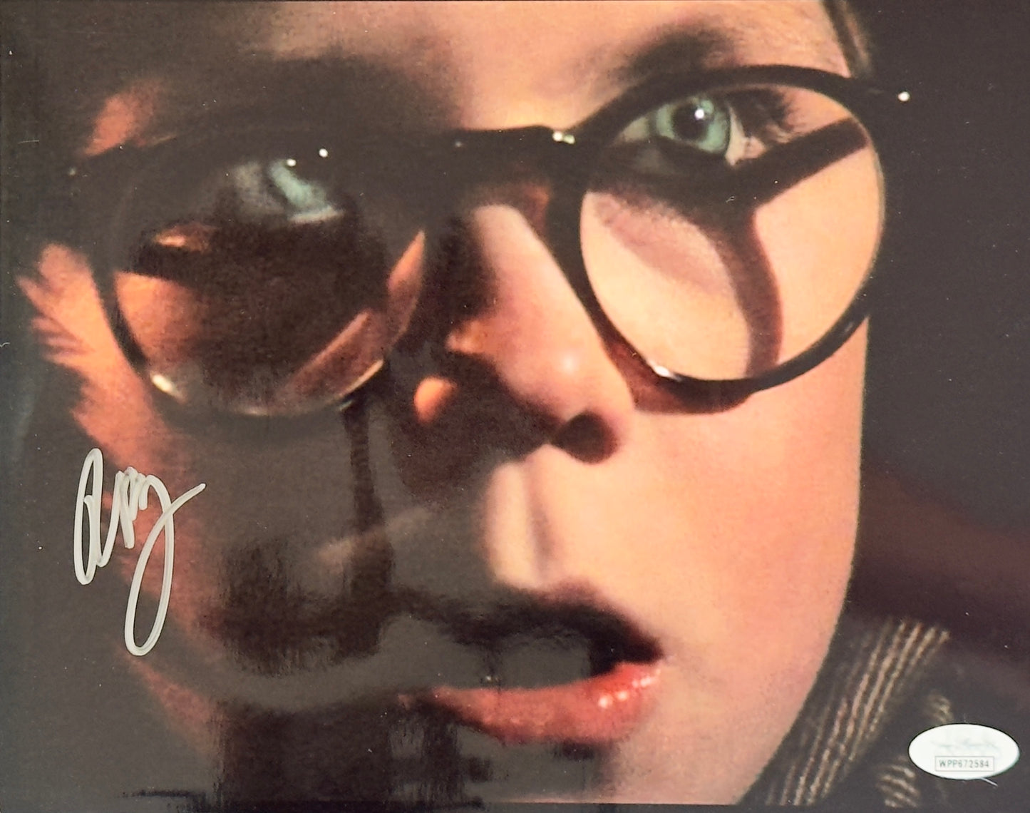 Peter Billingsly Christmas Story JSA Authenticated Signed 8x10