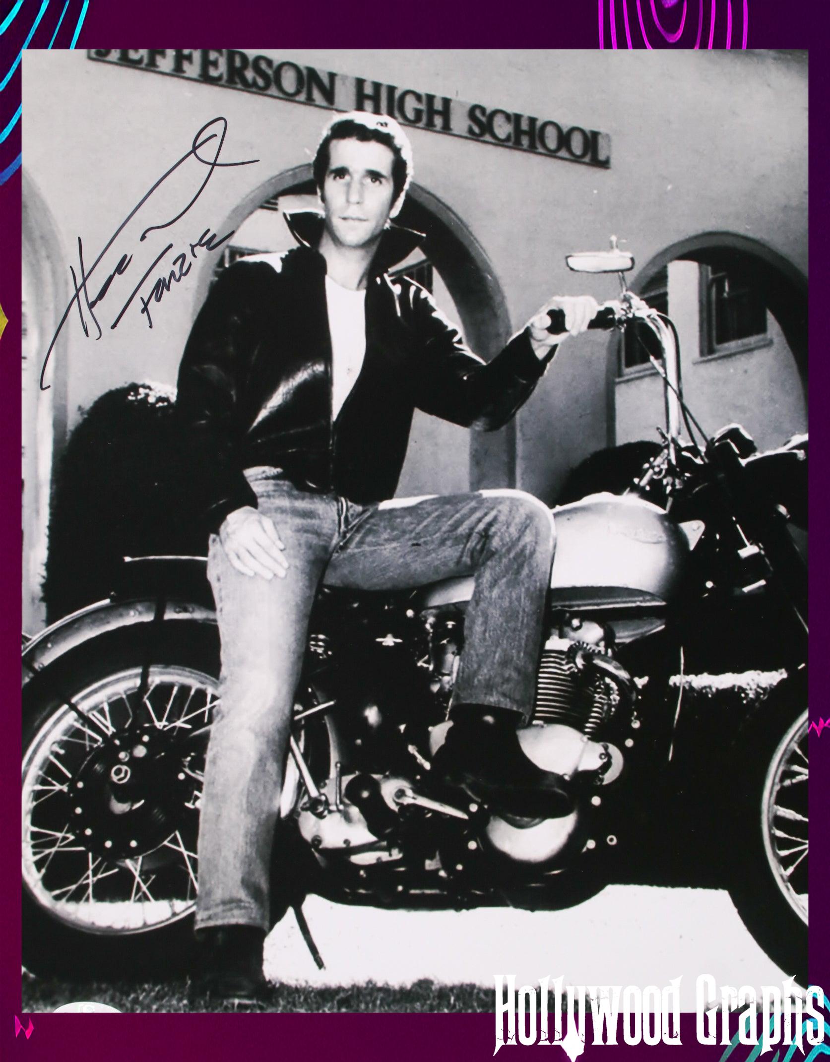 Henry winkler motorcycle hotsell