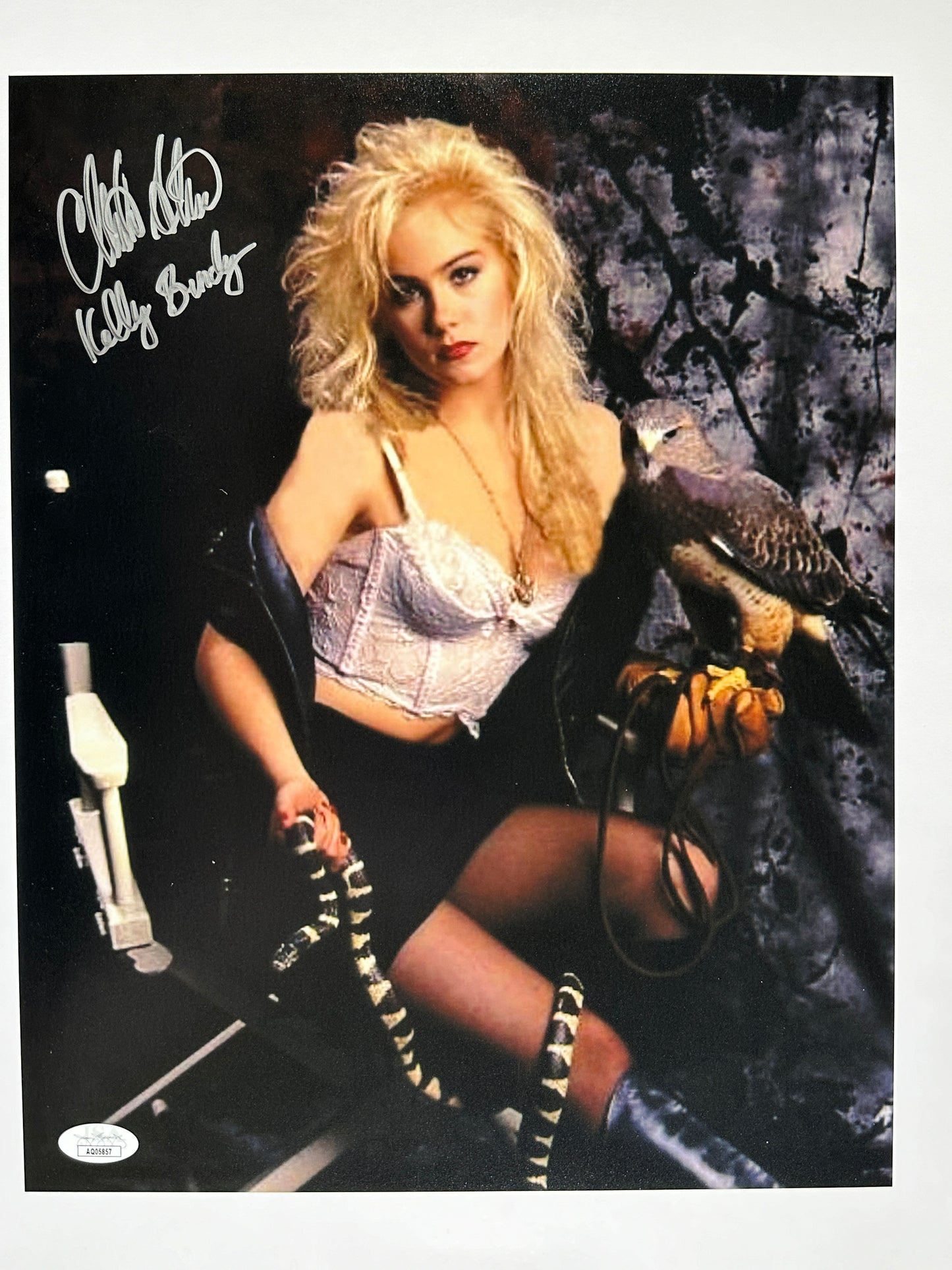 Christina Applegate Signed 11x14 Married with Children "Kelly Bundy" Falcon JSA Authenticated