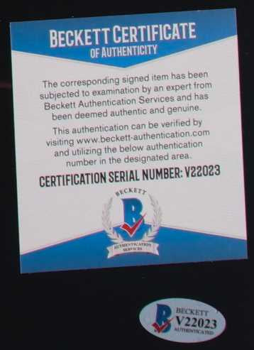 Ray Park Signed 16x20 Photo Darth Maul w/Inscription We will reveal ourselves to the Jedi #V22023 Beckett COA from Private Signing