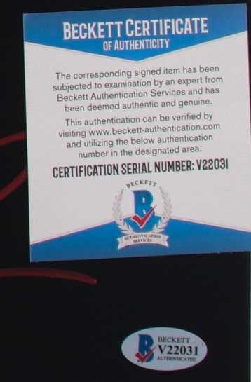 Ray Park Signed 16x20 Photo Darth Maul w/Inscription Beckett COA from Private Signing