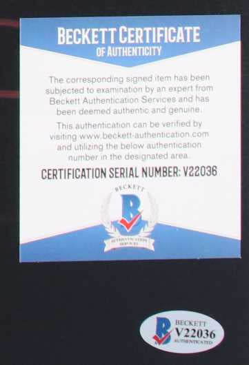 Ray Park Signed 16x20 Photo Darth Maul w/Inscription Beckett COA from Private Signing