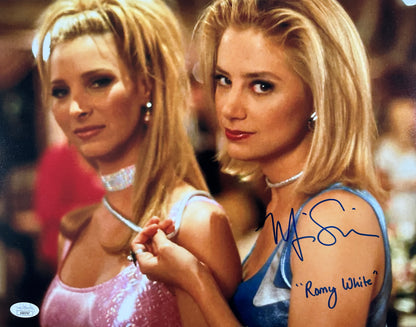 Mira Sorvino "Romy White" inscription Romy & Michelle - JSA Authenticated Signed 11x14
