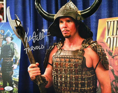 Kevin Dillon Signed 11x14 Entourage "Tarvold" Viking Quest Comic Con JSA Authenticated