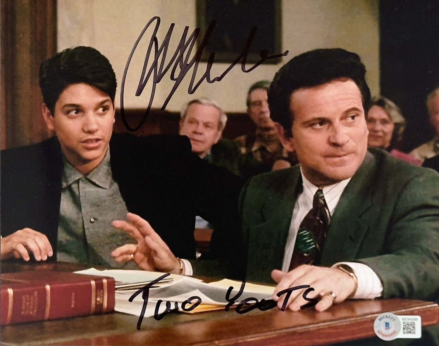 Ralph Macchio Signed 8x10 Photo My Cousin Vinny w/Two Youts Inscription Beckett COA from Private Signing