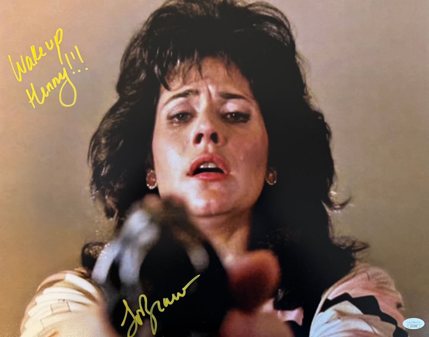 Lorraine Bracco Signed 16x20 Goodfellas "Wake up Henry" JSA Authenticated