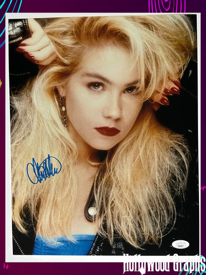 Christina Applegate Signed 11x14 Modeling shoot JSA Authenticated