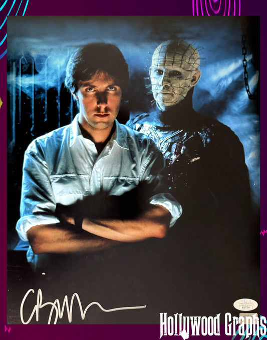 Clive Barker Hellraiser signed 11x14 - JSA Authenticated
