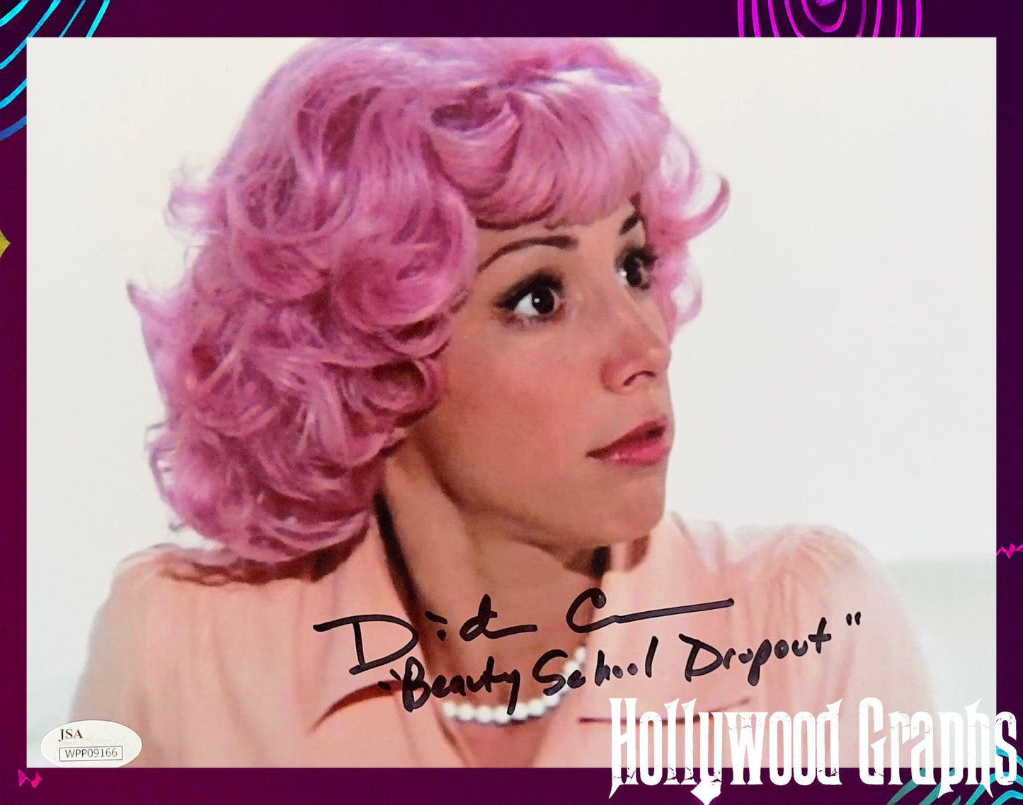 Didi Conn Grease "Beauty School Dropout" JSA Authenticated Signed 8x10