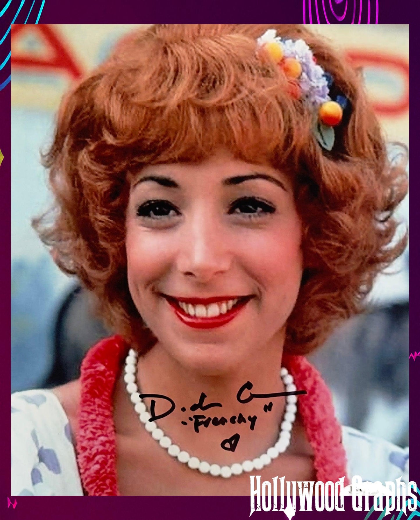 Didi Conn Grease "Frenchy" JSA Authenticated Signed 8x10