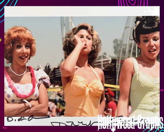 Didi Conn, Jamie Donnelly, Dinah Manoff Grease JSA Authenticated Signed 8x10