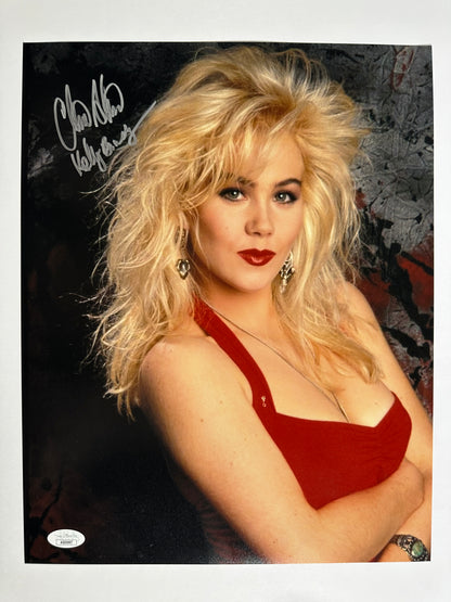 Christina Applegate Signed 11x14 Married with Children "Kelly Bundy" JSA Authenticated