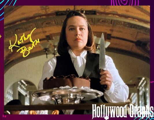 Kathy Bates Signed 11x14 Misery Waitress JSA Authenticated