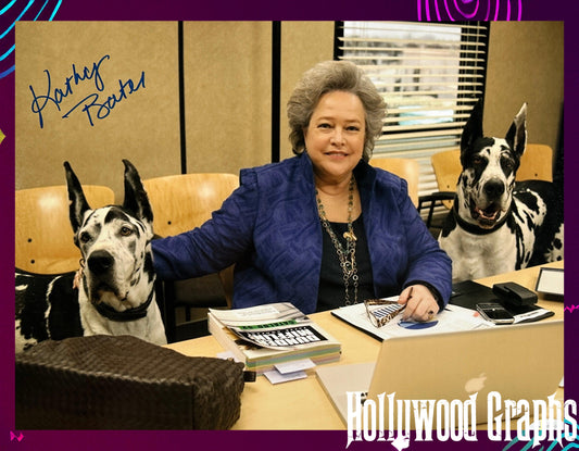 Kathy Bates Signed 11x14 The Office JSA Authenticated