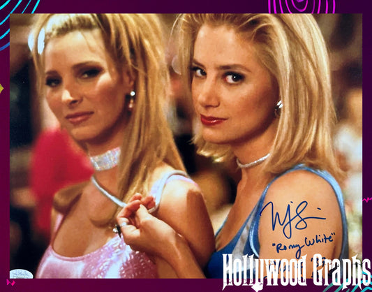 Mira Sorvino Romy & Michelle "Class of '87 Sagebrush High" Romy White JSA Authenticated Signed 11x14
