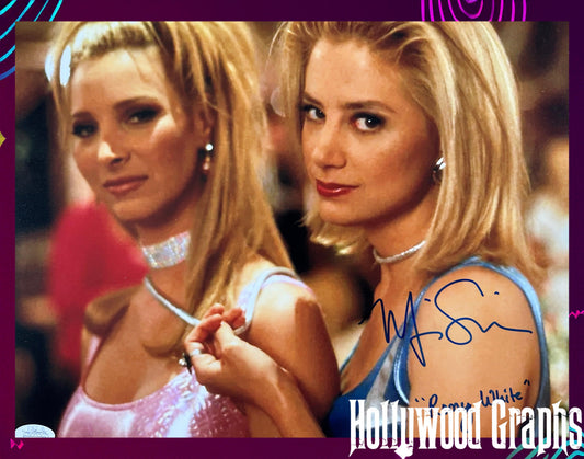 Mira Sorvino "Romy White" inscription Romy & Michelle - JSA Authenticated Signed 11x14