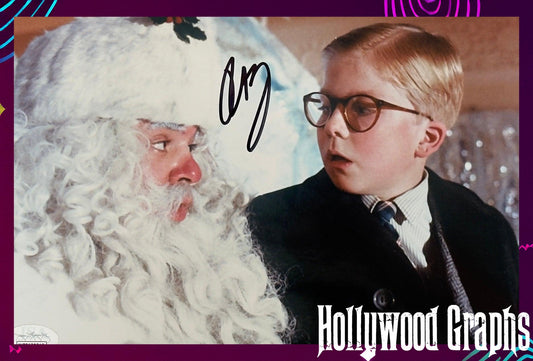 Peter Billingsly Christmas Story JSA Authenticated Signed 8x10