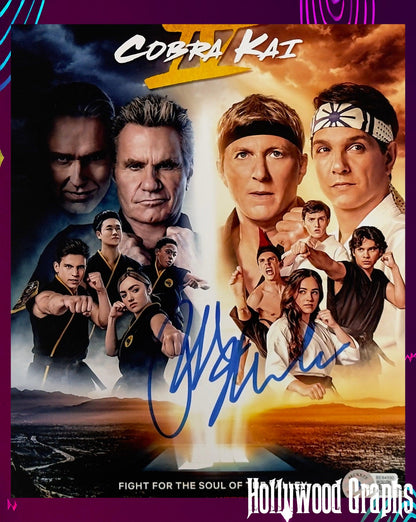 Ralph Macchio Cobra Kai BGS Authenticated Signed 8x10