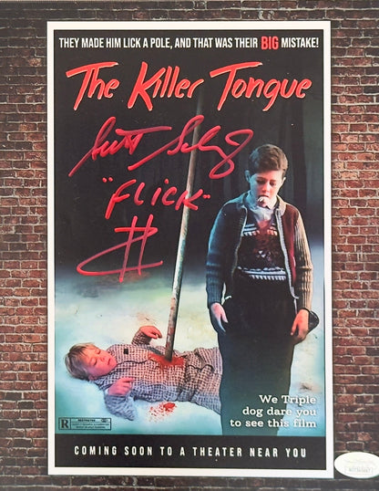 Scott Schwartz Signed 8x10 Photo The Killer Tongue JSA COA from Private Signing