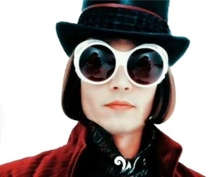 Johnny Depp signed Willy Wonka's Chocolate Factory Goggles - PSA cert #AJ47461