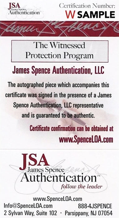 Charlie Sheen Inscription "#99" Silver Major League 11x14 JSA Witnessed